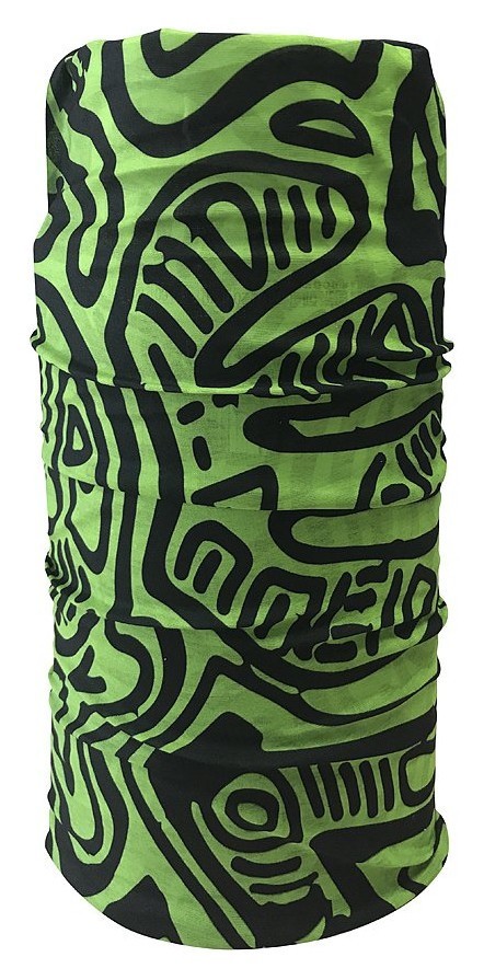 Бандана-бафф многофункциональная Crow PETROGLYPH One size Green/black (COMS17U1M) RCH_18150