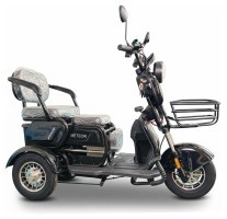 Електроскутер SPACE METEOR 8" 72B 1000Вт диск/диск літієва чорний 2026