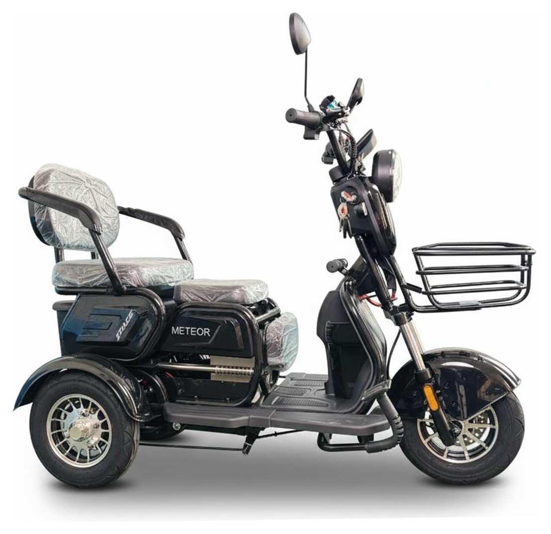 Електроскутер SPACE METEOR 8" 72B 1000Вт диск/диск літієва чорний 2026 ESC-098