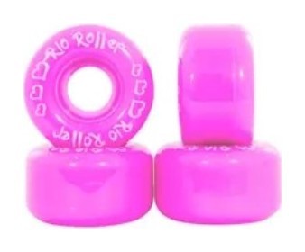 Запасні колеса для роликів у наборі Rio Roller L Pink (RIO504) RCH_14780