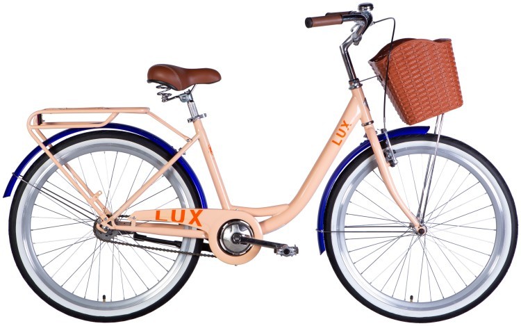 Велосипед ST 26" Dorozhnik LUX Velosteel рама-17" пудровый 2025 OPS-D-26-292
