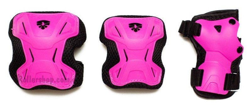 Комплект детской защиты Flying Eagle NS розовый M (7-11 лет) ROL_10037_2