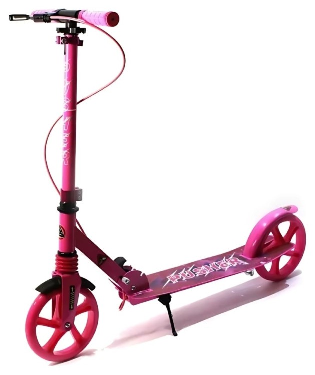 Складний самокат Pusher із LED-колесами Bavar Sport 5756443