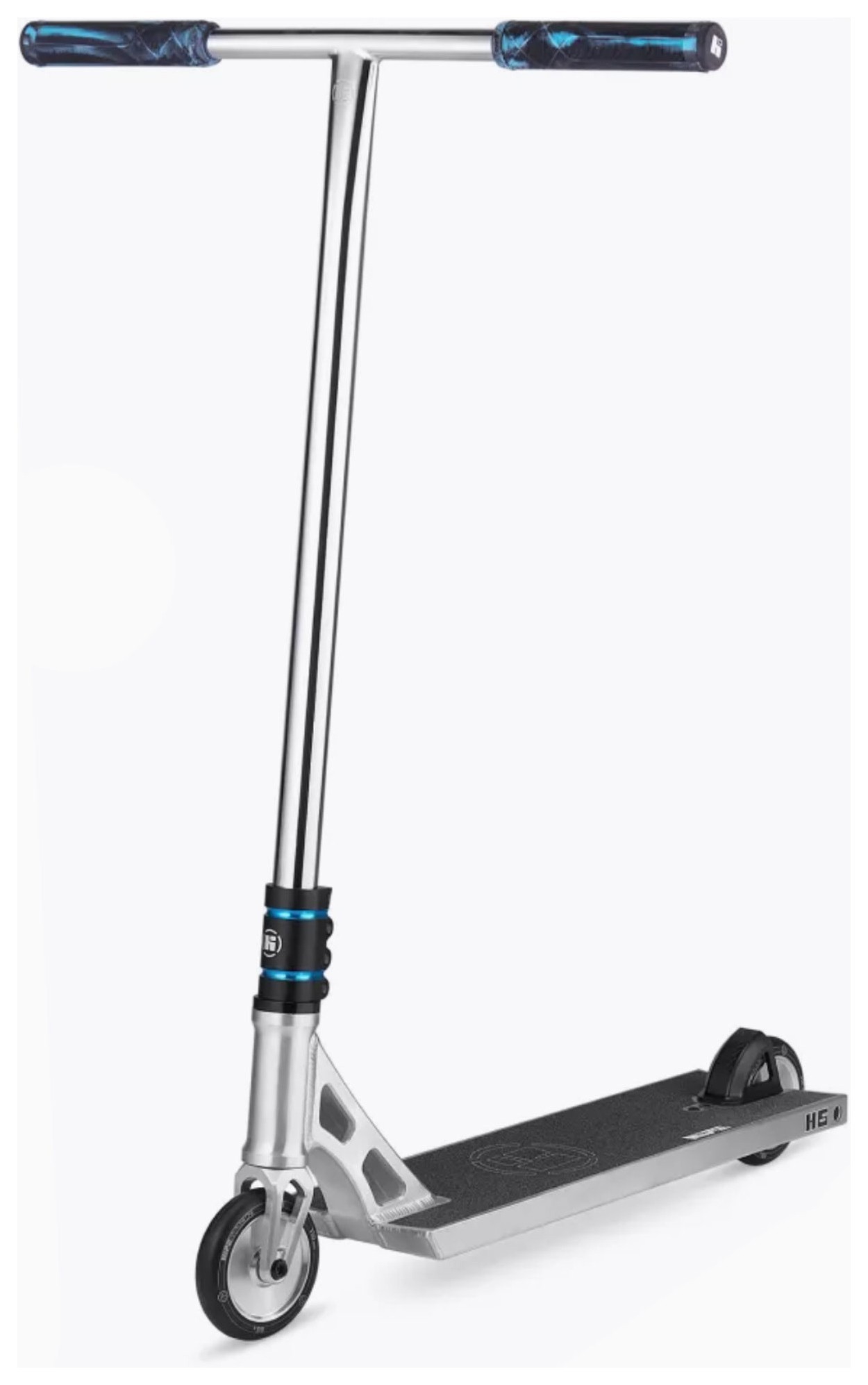 Самокат трюковий Hipe H6 Silver/Blue 410609