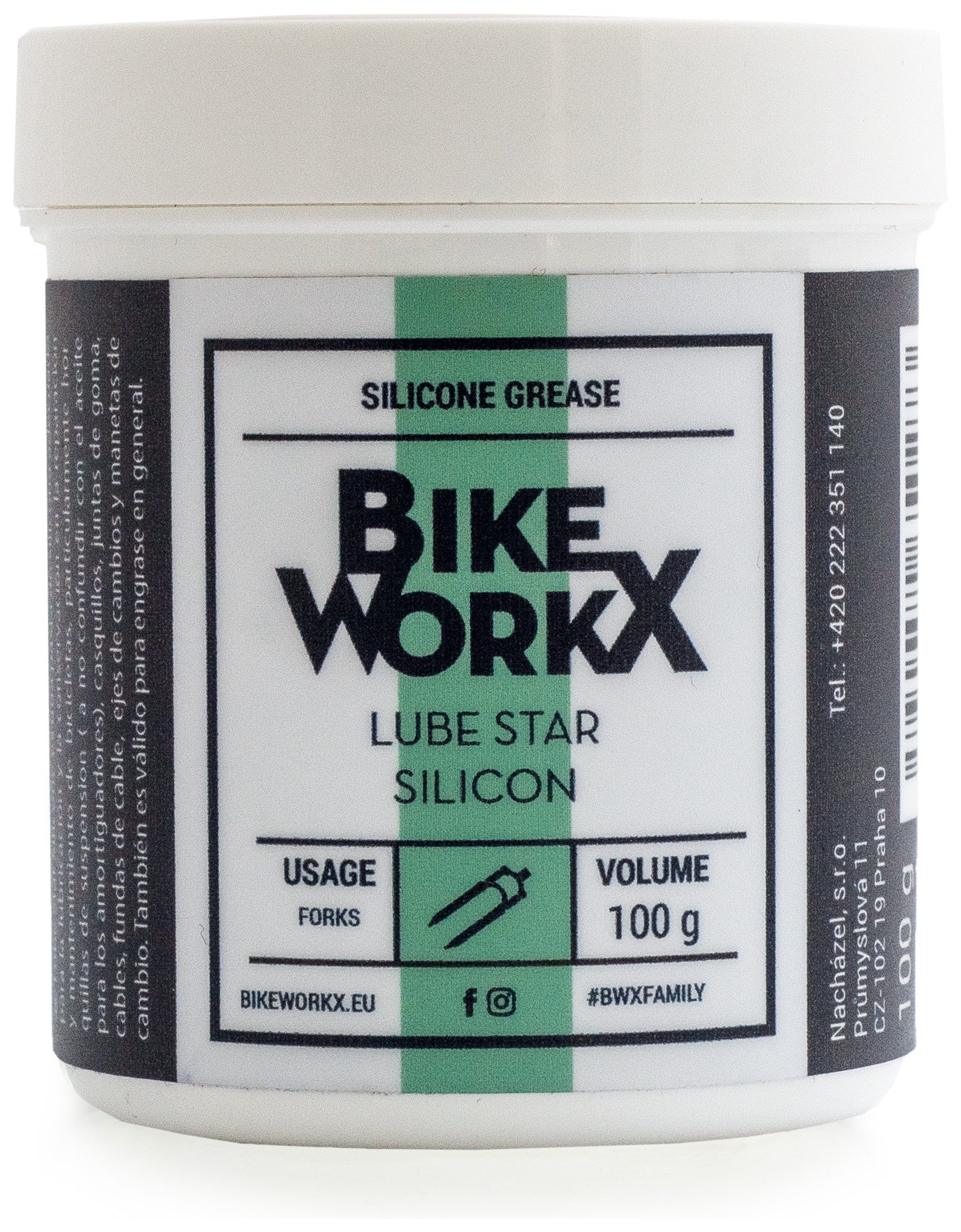 Густе Мастило BikeWorkX Lube Star Silicon банка 100 г. OBOD_SILICONE/100