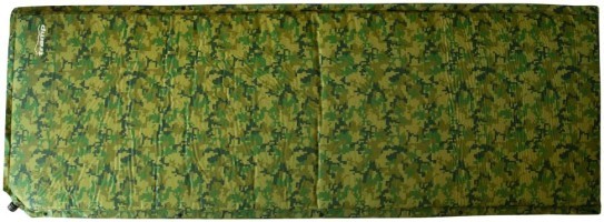 Килимок самонадувний Tramp з можливістю зістібання camo 185х65х5 UTRI-007
