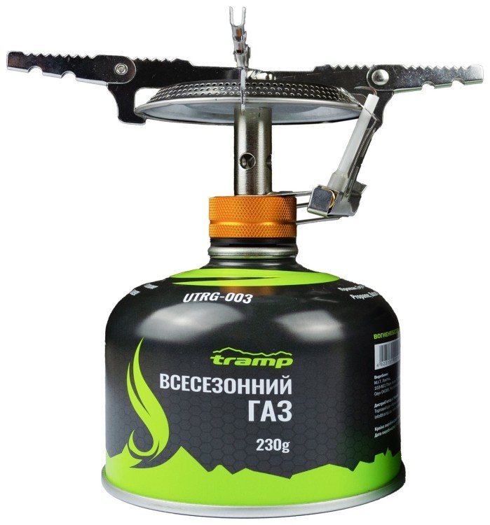Комплект Пальник UTRG-043 + Картридж 230гр UTRG-003 UTRG-043+UTRG-003