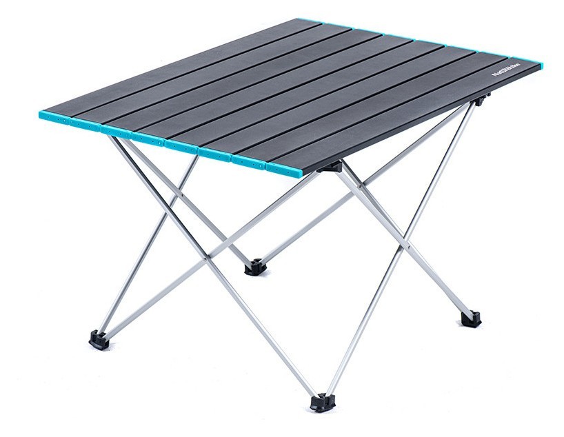 Стіл розкладний Naturehike NH19Z008-Z, алюміній, Розмір L, сірий FNR_6927595750872
