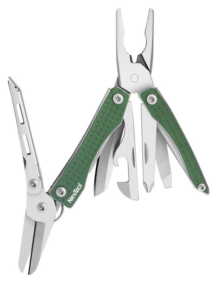 Мультитул NexTool Mini Flagship зелений FNR_NE20050