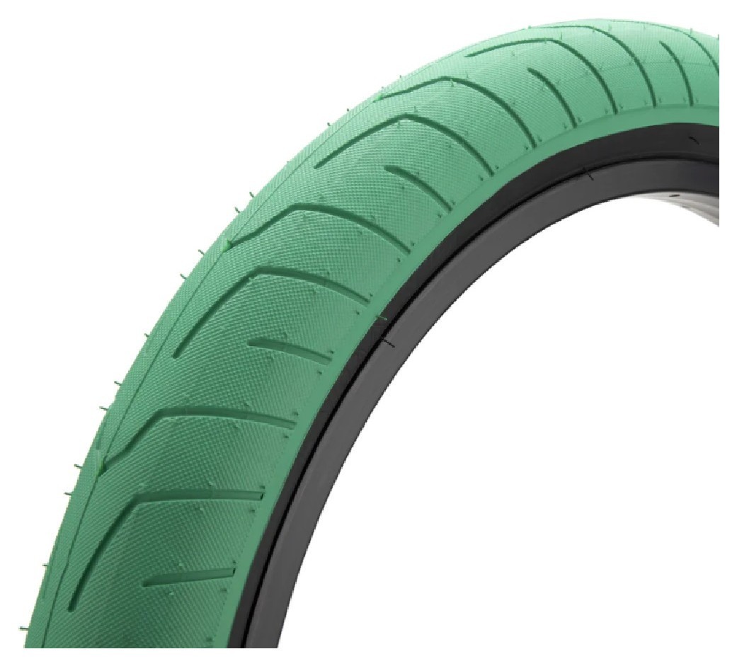 Покрышка KINK BMX Sever 20"х2.4" зеленая/черные боковины VELD_K6730-24GRNBK