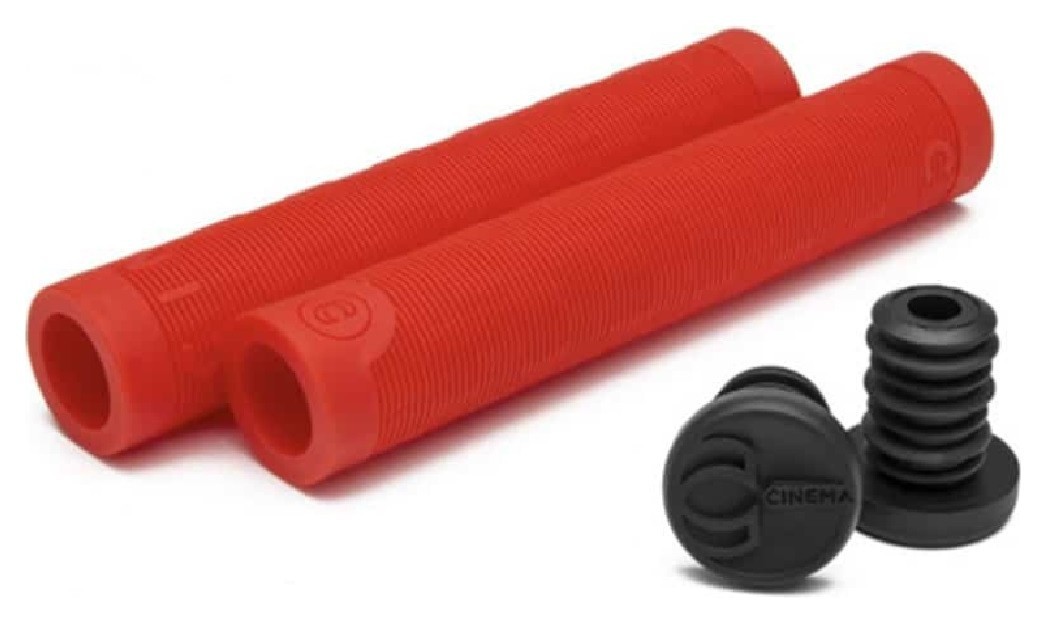 Грипсы Cinema Focus 160 мм красные VELD_CN6250RED