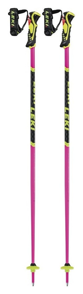 Палки для горных лыж для подростков Leki WCR LITE SL 3D 100см Neon pink/black/neon yellow (65065852-WRH) RCH_16544