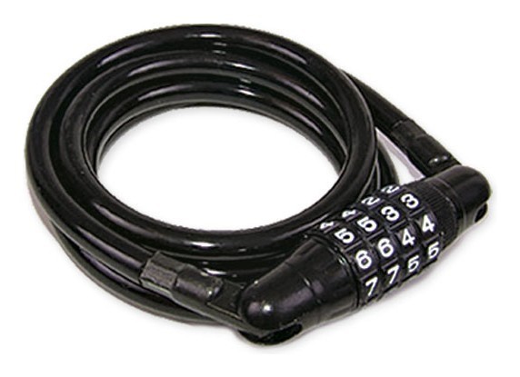 Замок для велосипеда тросовый Cycledesign Number Lock Black (CDLK0001) RCH_14301