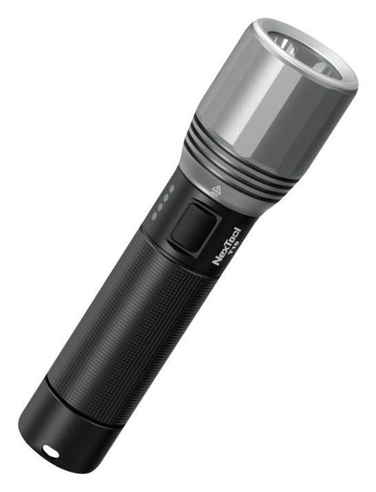 Ліхтар ручний NexTool Flashlight T10, 2000 лм, алюмінієвий корпус FNR_NE20343