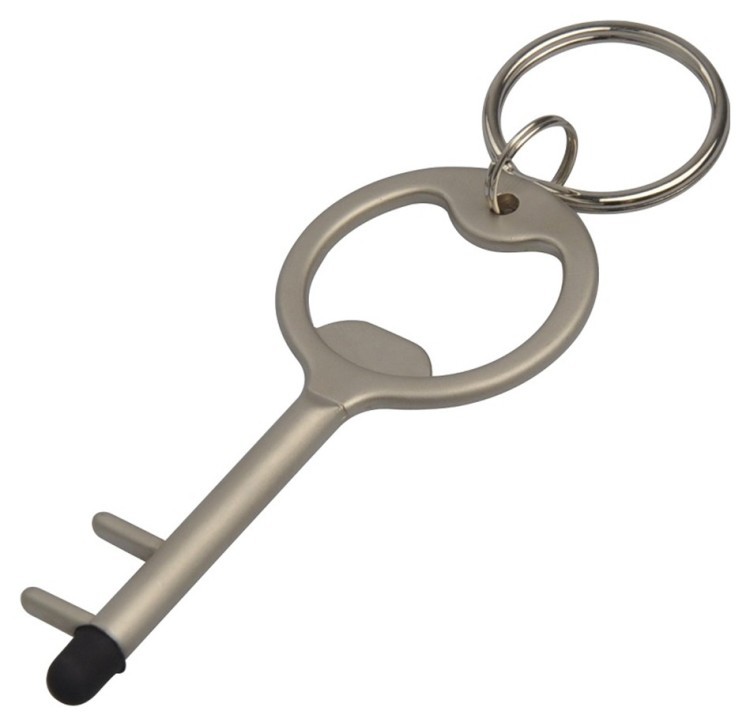 Munkees 3458 брелок-открывашка Touchpen steel 3458-ST