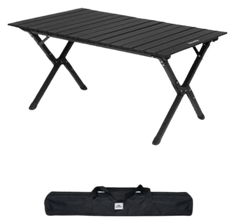 Складаний стіл Naturehike Star Jane T01 CNK2550JJ018, 89х60 см, вуглецева сталь, чорний FNR_6977465865090