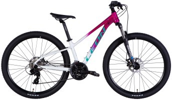 Велосипед AL 27,5" Leon XC 105 DD CS рама-13" рожевий з білим 2025