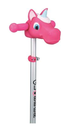Насадка на кермо GLOBBER Єдиноріг рожевий DWT_527-110