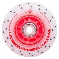 Сяючі колеса для роликів Flying Eagle Lazerwheelz Ultra+Sparks 88A 4 шт червоні