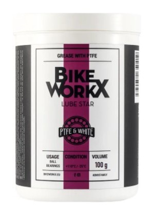 Густе Мастило BikeWorkX Lube Star White банка 1 кг. OBOD_LUBEW/1