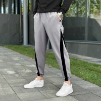 Чоловічі сталеві джогери з чорними вставками Pobedov Shade