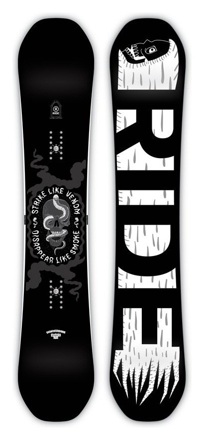 Сноуборд Ride MACHETE 155 Black/White(12C0008) RCH_21591