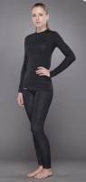Футболка женская Soft Winter Activ черный, L