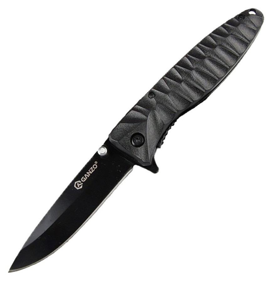 Ніж складаний Ganzo G620b-1 чорний FNR_G620b-1