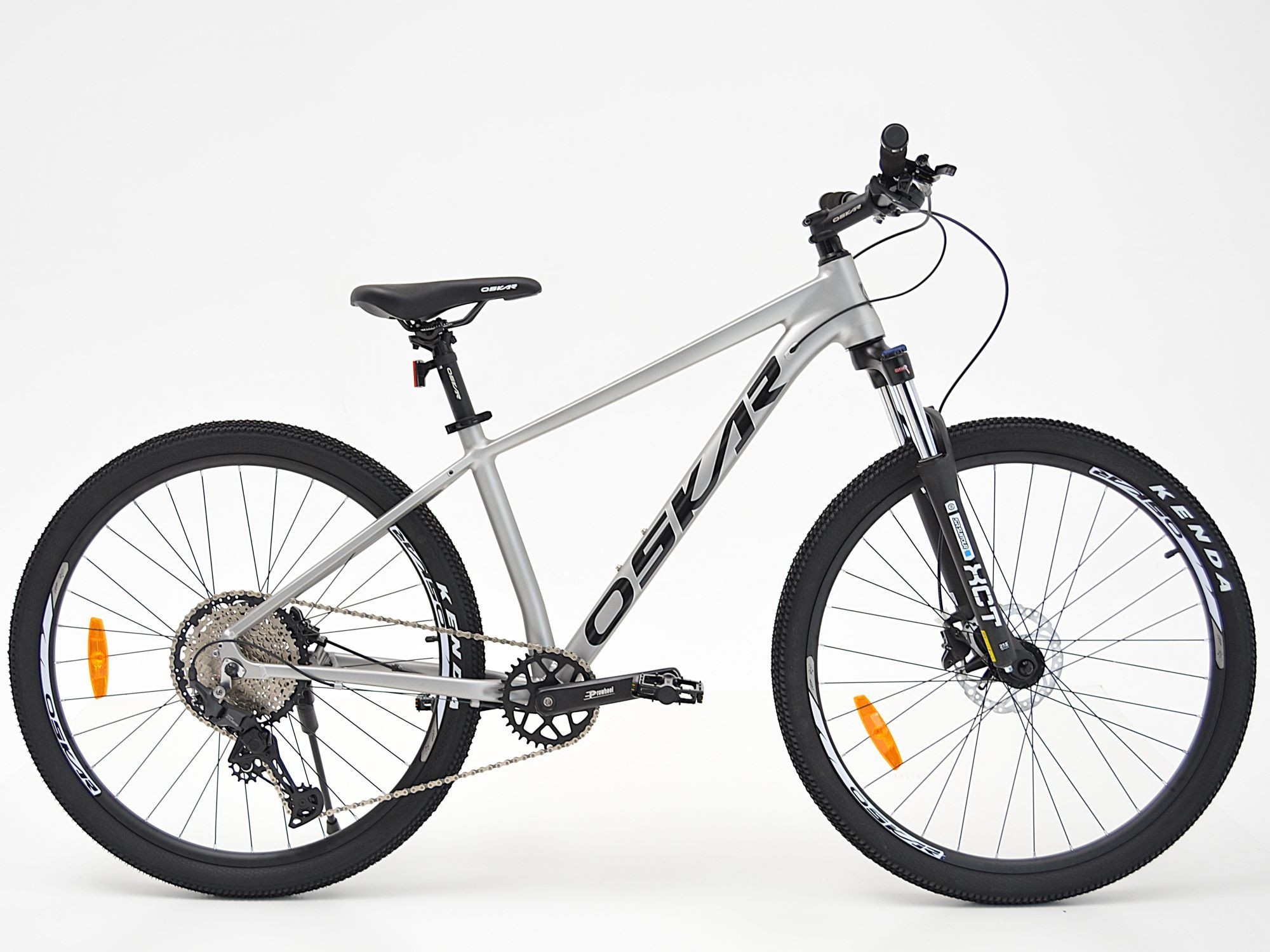 Велосипед Oskar Phantom 27.5" 16" серый матовый 2026 OSK_3531100026