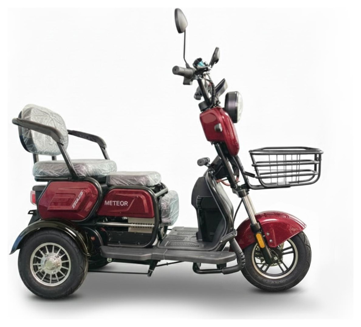 Електроскутер SPACE METEOR 8" 72B 1000Вт диск/диск літієва червоний 2026 ESC-100