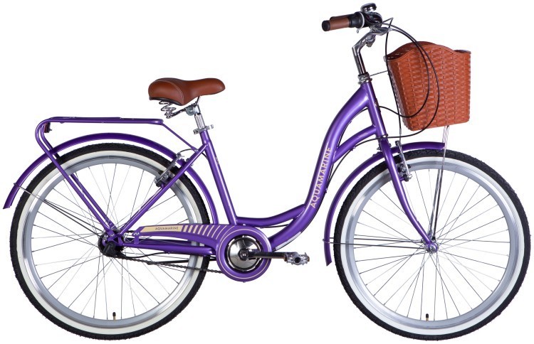 Велосипед ST 26" Dorozhnik AQUAMARINE PH рама-17" фиолетовый 2025 OPS-D-26-309