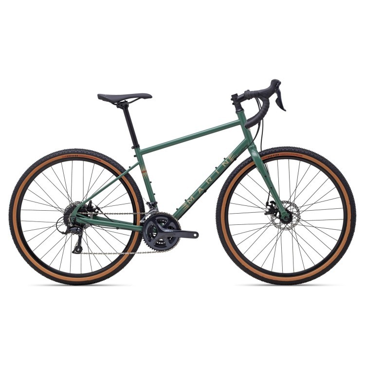 Велосипед 27,5" Marin FOUR CORNERS рама - XS 2023 Gloss Green/Tan SKD-99-52