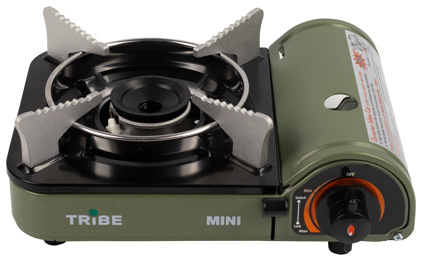 Газовая плита Tribe Mini портативная T-HD-0010, olive T-HD-0010-olive