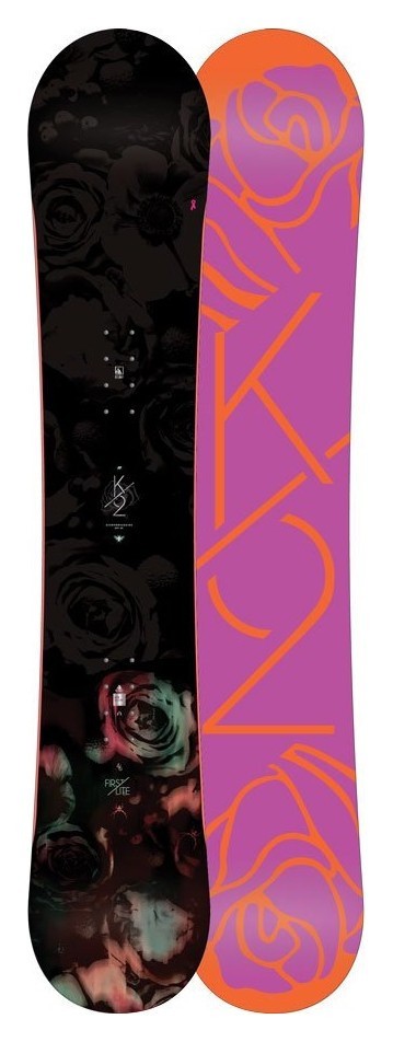 Сноуборд K2 FIRST LITE 142 Black/violet/coral (1150027) RCH_20392