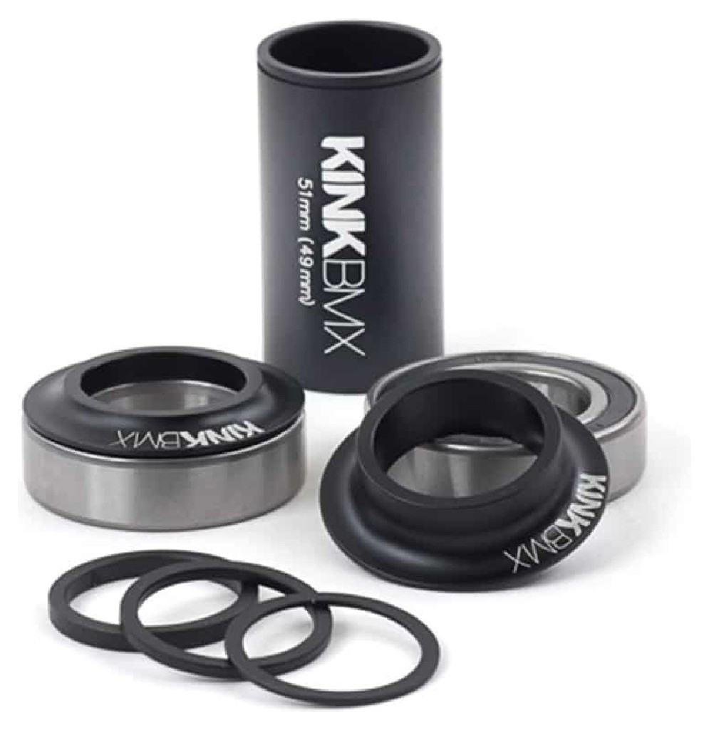 Каретка KINK BMX Mid BB 24 мм черная VELD_K5000-24BKM