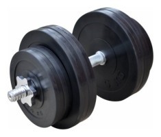 Обрезиненная гантель 31 кг (RN_OD31)