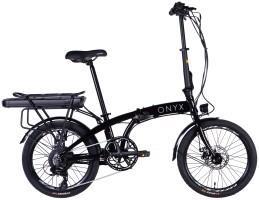 Велосипед з електроприводом 20" AL Dorozhnik eONYX DD CS рама-11" 48B 12.5А*г 500Вт чорний YS 728 2025