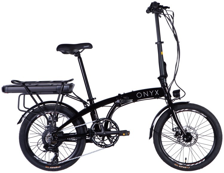 Велосипед с электроприводом 20" AL Dorozhnik eONYX DD CS рама-11" 48B 12.5А*ч 500Вт черный YS 728 2025 ELB-D-20-056