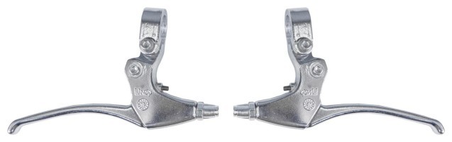 Ручки гальмівні Алюмiнiй Winzip WR-348D срiблястий для механічного гальма