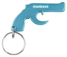 Munkees 3470 брелок-открывашка Gun blue