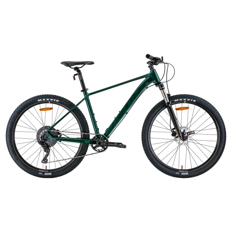 Велосипед уцененный 27.5&quot; Leon XC-40 AM Hydraulic lock out HDD 2022 (зеленый с черным (м)) STK-LN-044