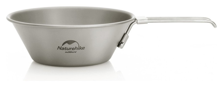 Титановая миска Naturehike NH20CJ004, 300 мл, титан FNR_6927595745755