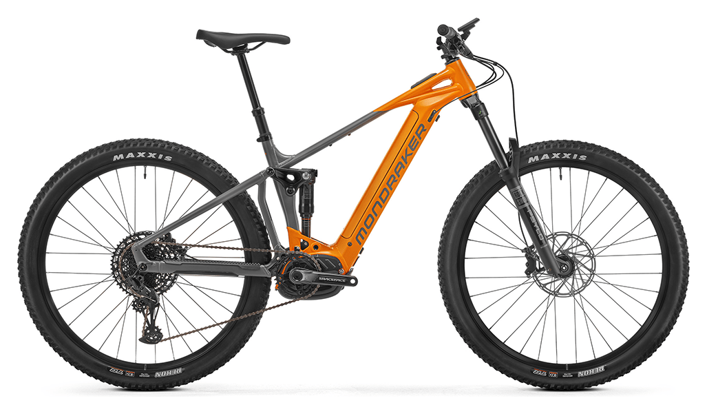 Електровелосипед MONDRAKER CHASER 29" 160mm, 625Wh Bosch Performance Line CX, Orange, L 10.25310