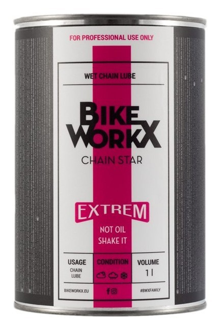 Мастило для ланцюга BikeWorkX Chain Star Extreme банка 1L OBOD_CHAINE/1