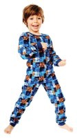 Термобелье детское: штаны Bula KIDS 1A08BL S (116-128см) Blue robot
