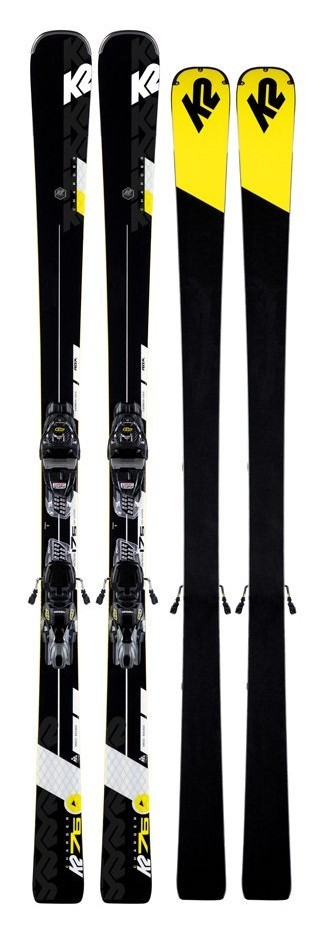 Ліжі гірські (комплект) K2 CHARGER+M3 11 TCX LIGHT QKCLK 175см Black/Yellow (10D0003.142.1+10C1004.142.1) RCH_22089