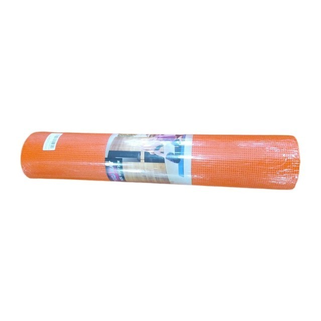 Килимок для йоги та фітнесу Bavar (PVC) 6 mm, помаранчевий BVR-KVRK-PVC-6mm-orange