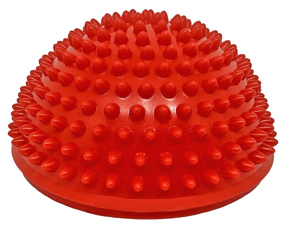 Полусфера массажная киндербол EasyFit 16 см мягкая красная EFIT_EF-3001-R