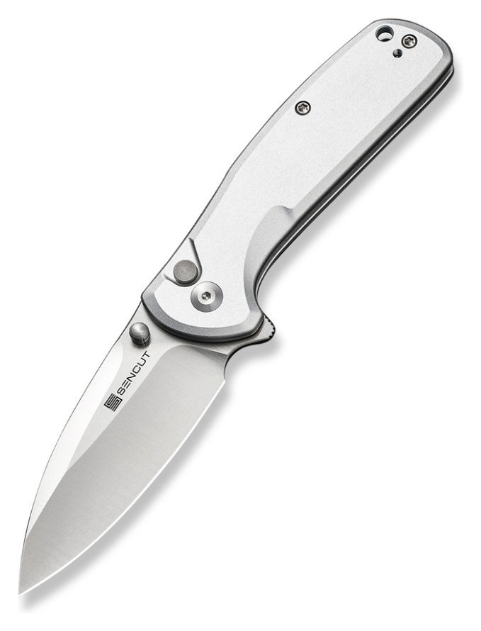 Ніж складаний кишеньковий Sencut ArcBlast, (7.6 см) 9Cr18MoV / Aluminum сірий FNR_S22043B-2