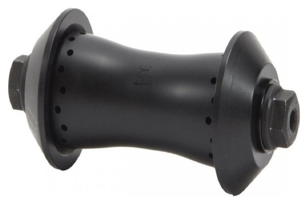 Втулка передняя Fiend Cab без фланцев 36H черная VELD_HU-001BLK